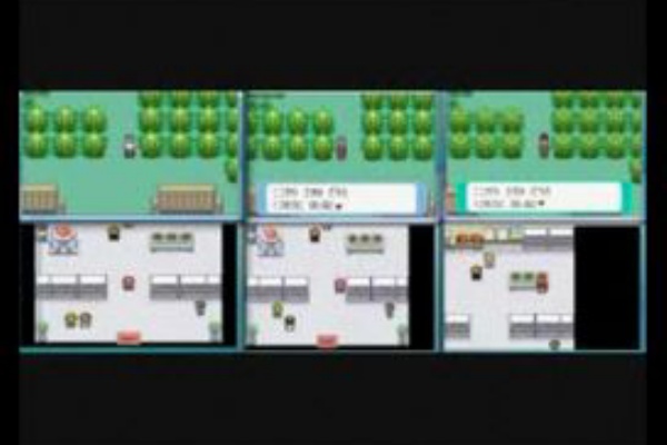 ポケモン6作品を6画面で一気にプレイしてクリアを目指す ゲームで一休みしませんか