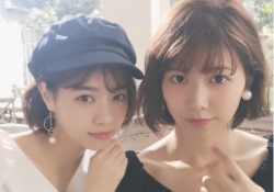 【乃木坂46】血縁関係あるんちゃう？w  西野七瀬×渡邉理佐、激似の写真がコレwww