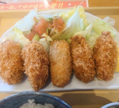 カキフライが食べたくて「ココス福山沖野上店」へ♪　　福山市沖野上町