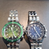 『【デルフィン オリジナルクロノグラフ】画期的な防水時計！【エドックス】』の画像