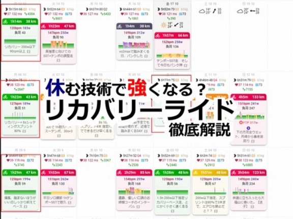 「“休む技術”で速くなる。ロードバイクのリカバリーライド徹底解説」