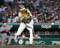 【阪神】山本泰寛 .284（109-31） 2本 13点 3盗塁 OPS.709