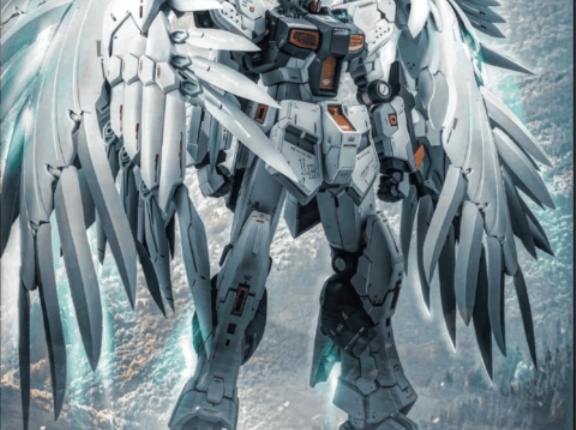 「νガンダム（ｶｯｺｲｲ）」「ウイングゼロの羽（ｶｯｺｲｲ）」←合体させた結果…