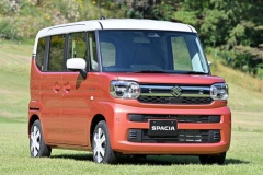 スズキ、新型「スペーシア」発売！スズキ初の電動P　価格153万円から