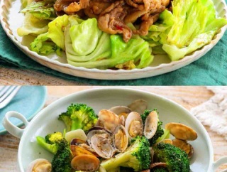 【サーモス連載】豚こまキャベツマウンテン＆あさりとブロッコリーの白ワイン蒸し