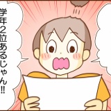 返ってきた成績表