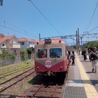 銚子旅行　銚子電鉄に乗る