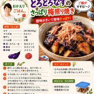 なすを買ったら絶対これ！とろとろ絶品「梅照り焼き」