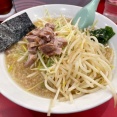 西船橋「ラーメン かいざん 船橋店」ネギラーメン＋もやし