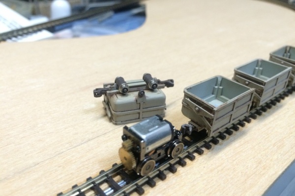 HOナロー9mm 鉱山レイアウト 鉱山風ミニミニレイアウト」（車輌付き） 超ミニレイアウト 9mm