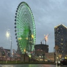 横浜は、今日も雨だった。