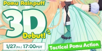 【にじEN】ぽむが3Dお披露目で何するのか楽しみだわ『Tactical Pomu Actionはメタルギア関連やな』『委員長来るかなあ』【1/28(土)10:00～】