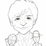 似顔絵教室お手本＆資料バックナンバー