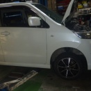 ワゴンR　ドライブシャフト交換