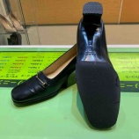 『革底のパンプスが滑る？！JR住吉駅で靴を滑らなくするプラスワン住吉シーア店！GUCCIパンプスにハーフソール！』の画像
