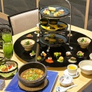 ホテル阪神大阪「花座」平日夜限定の「和風ナイトアフタヌーンティー ～宵彩～」