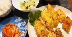 健康に年を取るための食品＆鶏天