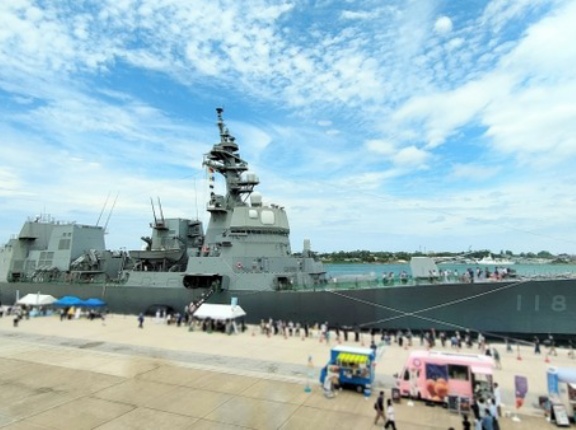 今年は海上自衛隊護衛艦「みくま」が登場！『金沢港クルーズターミナル』で『港フェスタ金沢2025』開催。7月19日。