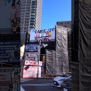 西新駅近くデジタルサイネージの音