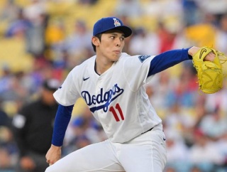 佐々木朗希　7回 被安打2 奪三振10 与四球2 無失点