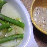 『ツナのディップをかけた野菜のオーブン焼き』の画像