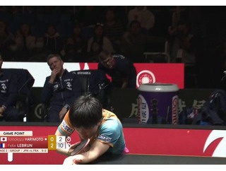 【速報】中国開催・日本の張本智和選手の全試合で猛烈なブーイングと誹謗中傷で仏にストレート負けの波乱　相手監督も見てられず何か声を掛けた模様