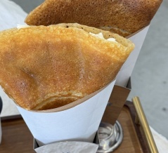 白山市手取町の器と暮らしの道具店に併設「米粉のクレープ店 ツカノマ」優しい味のクレープとドリンクをテイクアウト