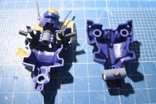 後ろからガンプラ バッシュ