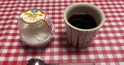 プリンの負け。
