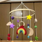 ベッドメリーと娘の誕生日祝い