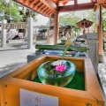 風鈴回廊のある 現人神社