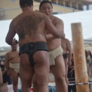 若隆景関稽古始める。