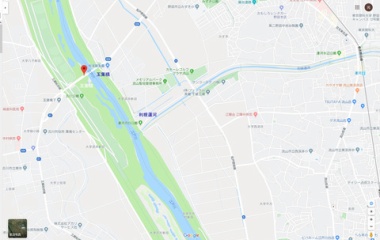 『江戸川から見るダイヤモンド富士（北限）』の画像