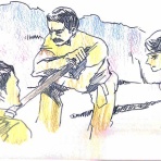 インド映画イラスト