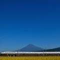 富士山と新幹線