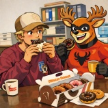 『リョウメイとミスド』の画像