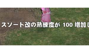 光るアイスソード改の熟練度を上げたけど意味がなかった