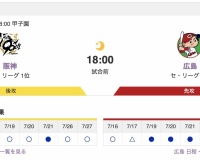 【虎実況】[7月29日] 阪神 vs 広島 （甲子園）18:00～