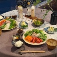 【だんなさまごはん】豚の冷しゃぶの夜ごはん