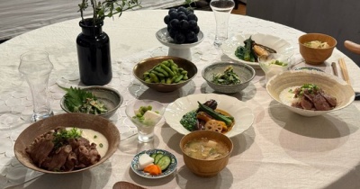 牛とろろ丼の夜ごはんと、元祖魔神さま