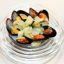 蒸しムール貝アンチョビバター蒸しアレンジ