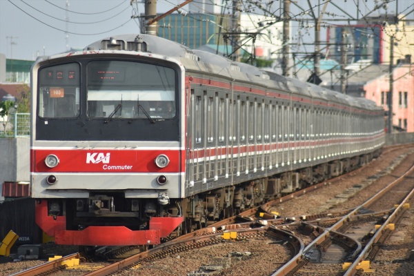 鉄道部品　検査札　205系埼京線　川崎重工 JABODETABEK COMMUTERS NEWS - 205系