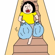 実家の階段の身代わりに…