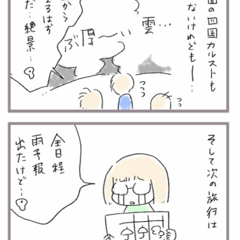 認めたくないが雨男か雨女がいるかも