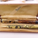 PARKER　P&B　DUOFOLD・デラックス　14K　④