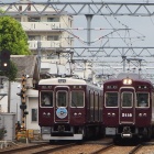 『阪急伊丹線ついにフルマルーン車が消滅』の画像