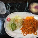 ナポリタンと味噌汁の意外な調和