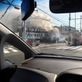 【火事情報】和歌山県和歌山市善明寺 県道7号線沿い焼肉店付近から煙あがる火災5月15日 #和歌山 #火災