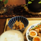 初めて作った鶏ももチャーシュー。新たな食感だった！