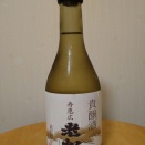 播磨地酒・寿恵広 老松の貴醸酒を飲みながら姫路の手柄山本みりんのこぼれ梅を食べる。